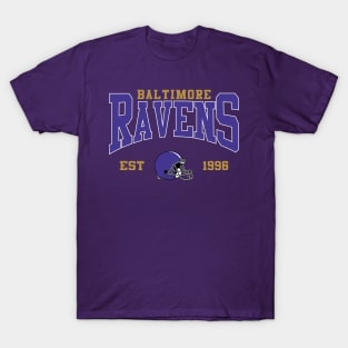 Retro Baltimore Football T-Shirt